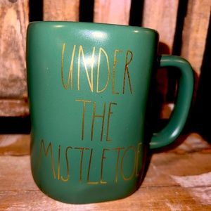 Rae Dunn Under the mistletoe MUG